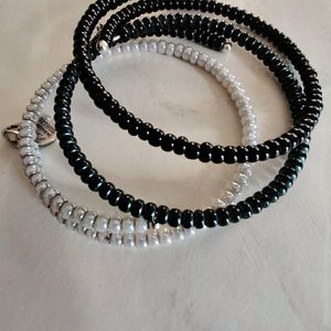 Alex and Ani beaded wrap bracelets 3